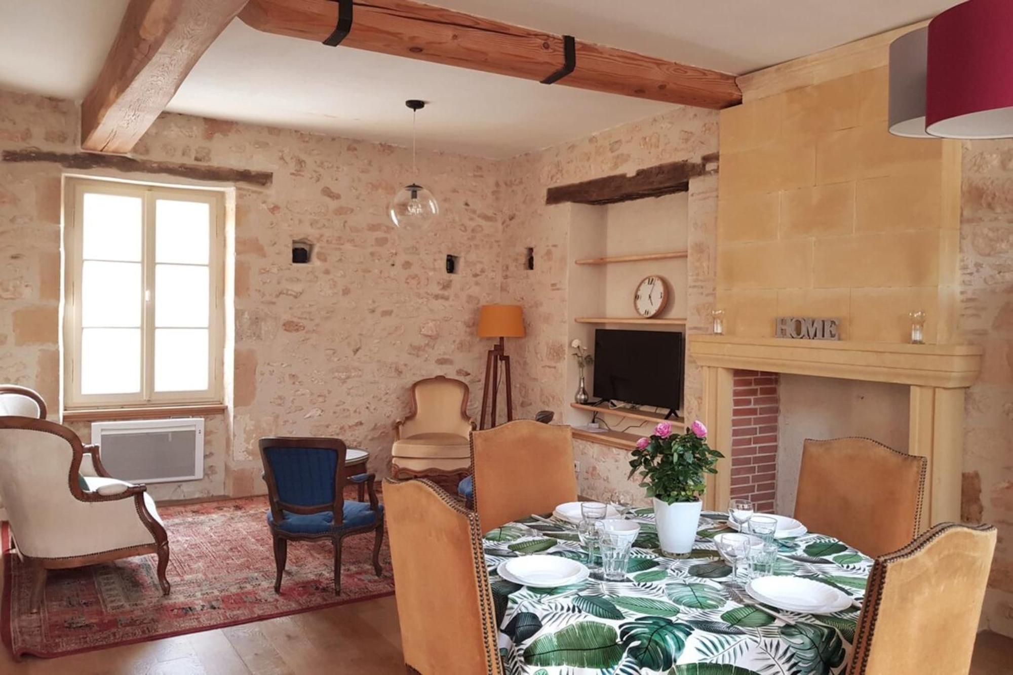 Monpazier Situation Ideale Lumineux Terrasse Εξωτερικό φωτογραφία